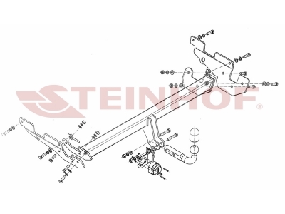 Фаркоп Steinhof шар A для Mazda CX-5 2011-2021