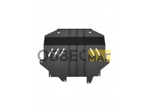 Защита картера и коробки передач для GAC GS3 2024-н.в., Empow 2025-н.в. 1.5 бензин AMT/FWD NLZ сталь, с крепежом / Гак Трампчи ГС3