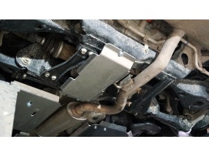 Защита заднего редуктора (алюминий) 4мм для Nissan X-Trail 2021 — н.в.  ZKTCC00683