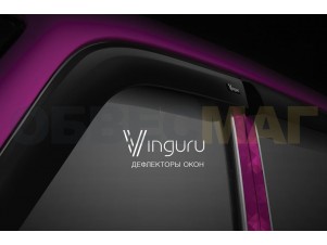 Дефлекторы окон Vinguru 4 штуки для Nissan Qashqai № AFV29907